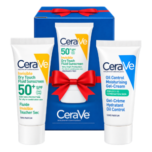 Routine CeraVe Oil Control et SPF50+ pour peaux mixtes à grasses