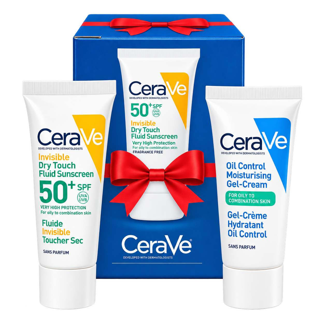 Routine CeraVe Oil Control et SPF50+ pour peaux mixtes à grasses