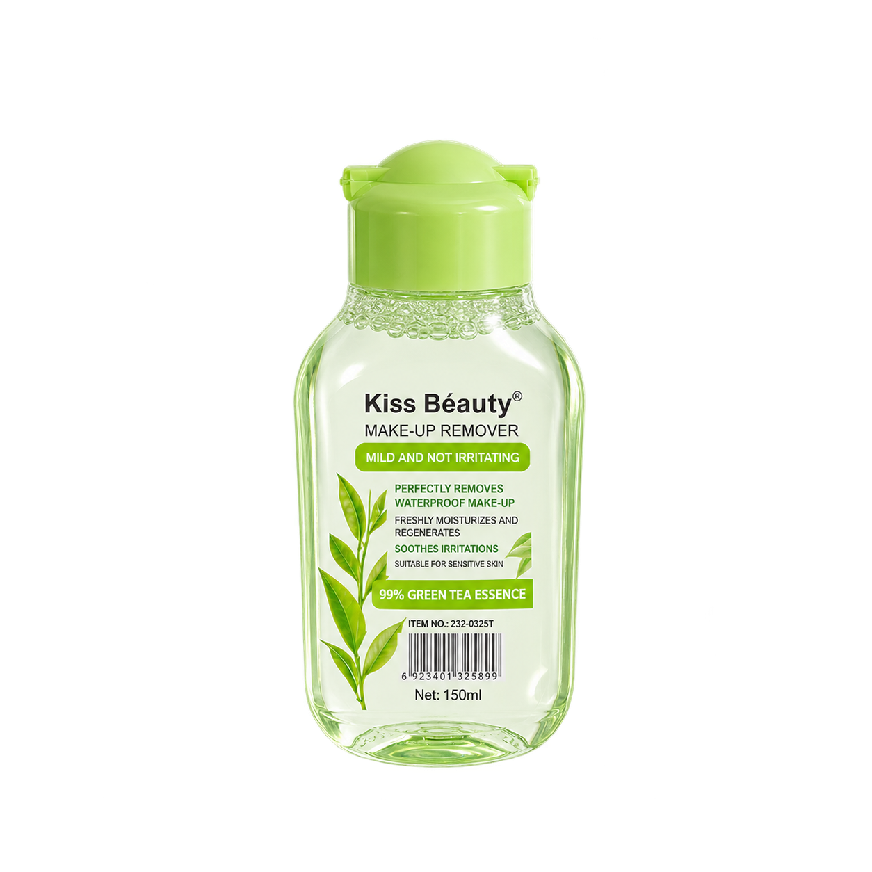 Kiss Beauty démaquillant au thé vert 150 ml