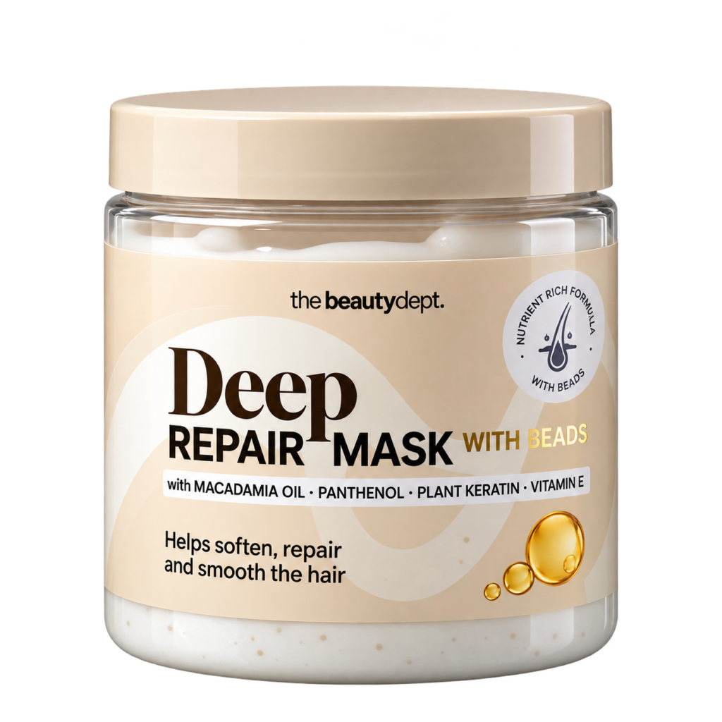 Masque réparateur cheveux Deep Repair à l’huile de macadamia et kératine végétale